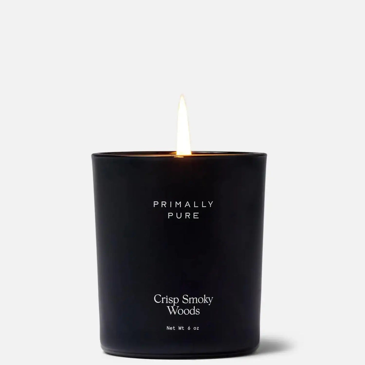 Crisp Smoky Woods Candle (Medium)